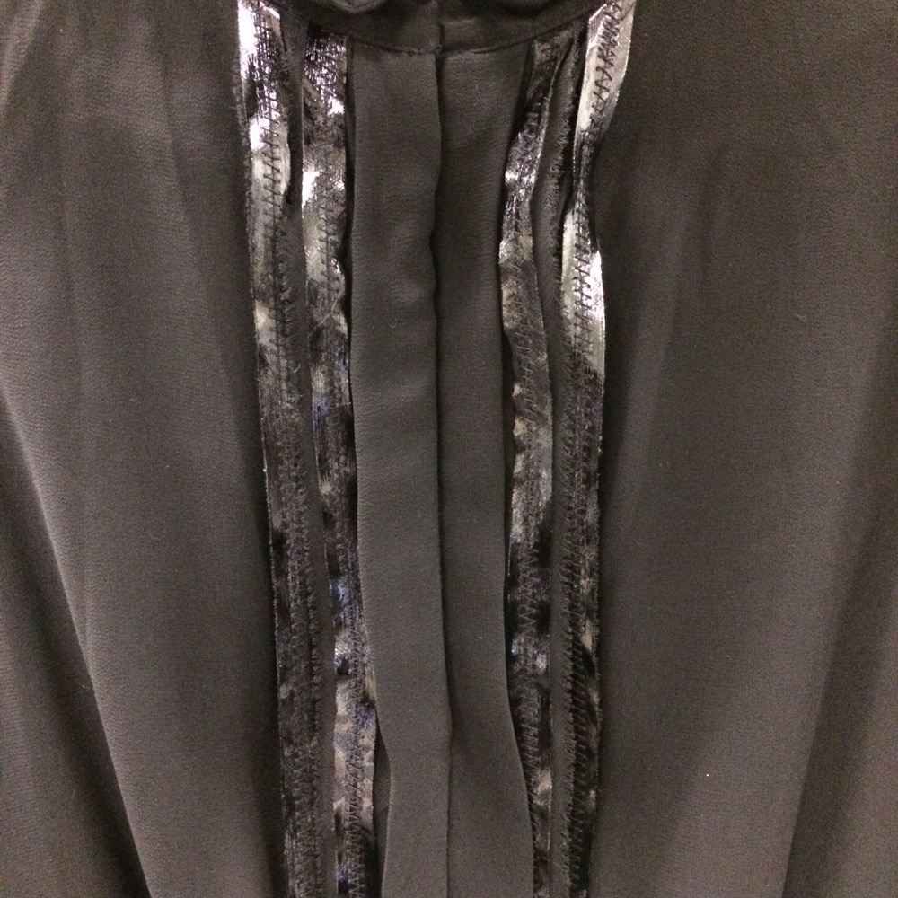 ⚫️ Jessica Simpson ⚫️Sweetheart Black Sheer Dress - Picture 5 of 8